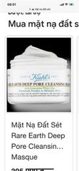 Mặt Nạ Đất Sét Kiehl's Rare Earth Deep Pore Cleansing Masque 28ml