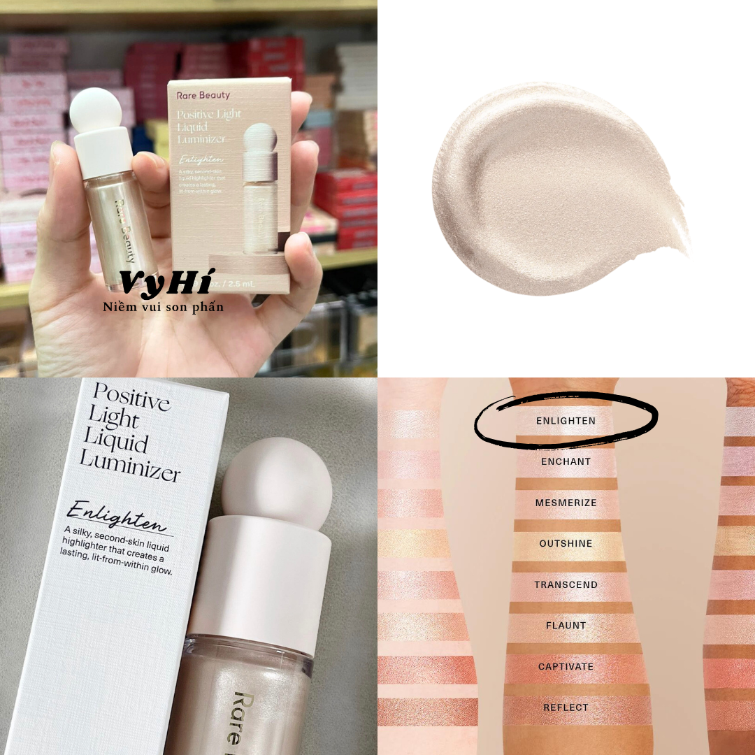 Bắt sáng Rare Beauty dạng LỎNG Positive Light Liquid Luminizer MINI 2.5ml