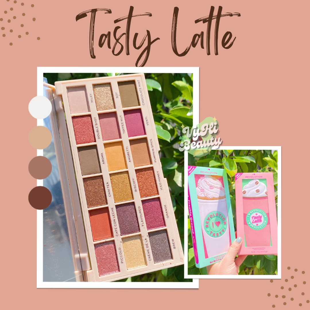 Bảng mắt Revolution Tasty Latte 18 ô