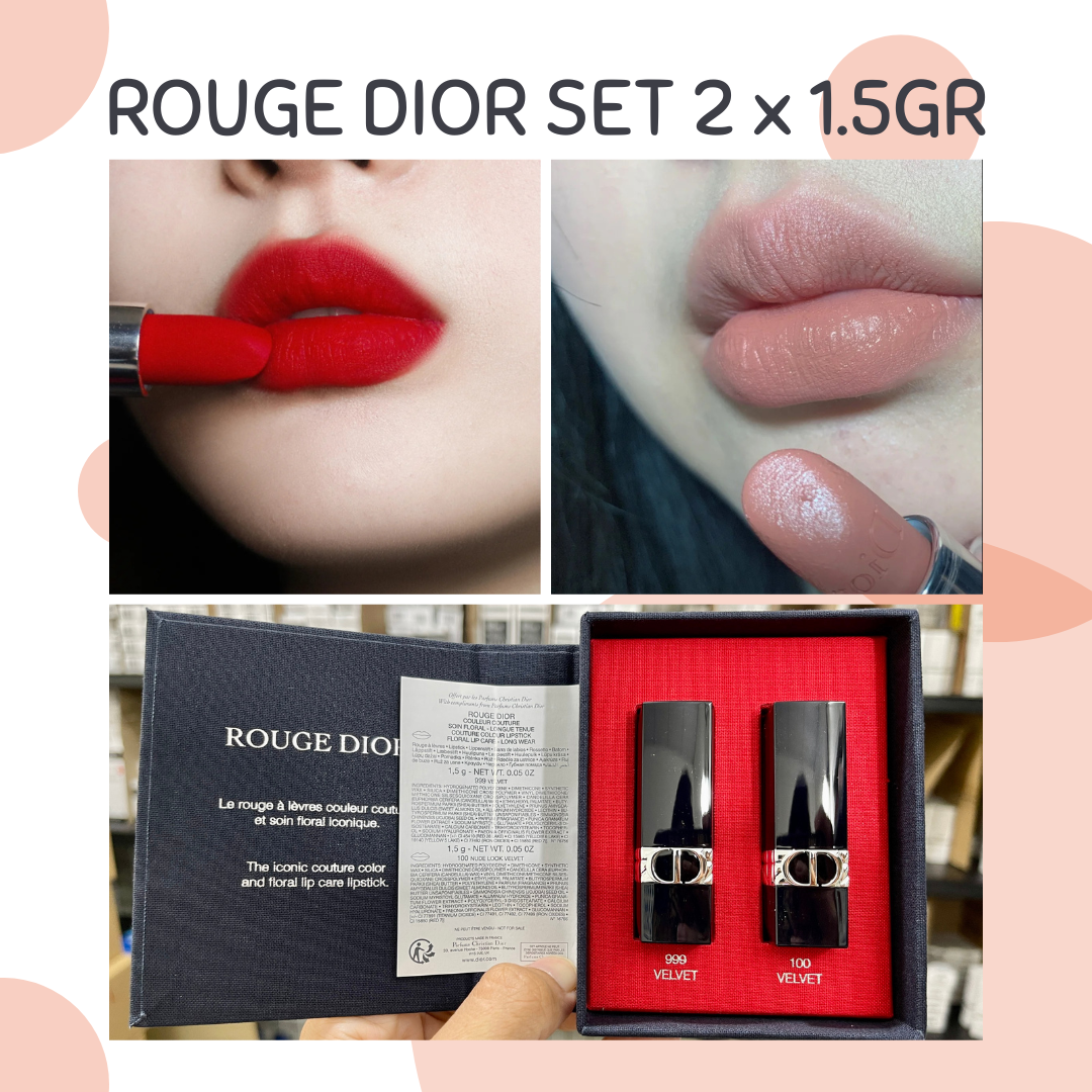 Son Thỏi Dior Rouge Mitzah Velvet Limited Edition 35grSon Thỏi Dior Rouge  Mitzah Velvet Limited Edition 35gr  annguybeauty