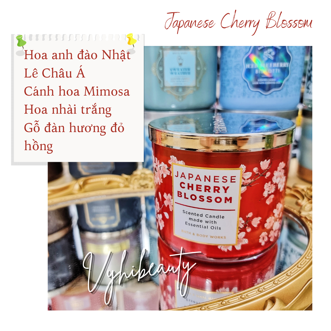 Nến thơm Bath & Body Works 3 tim 411g