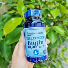 Viên uống Puritan's Pride Biotin 10,000 mcg 100 viên