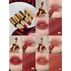 Son thỏi Bobbi Brown Luxe vỏ vàng khắc logo đầu son 3.5g