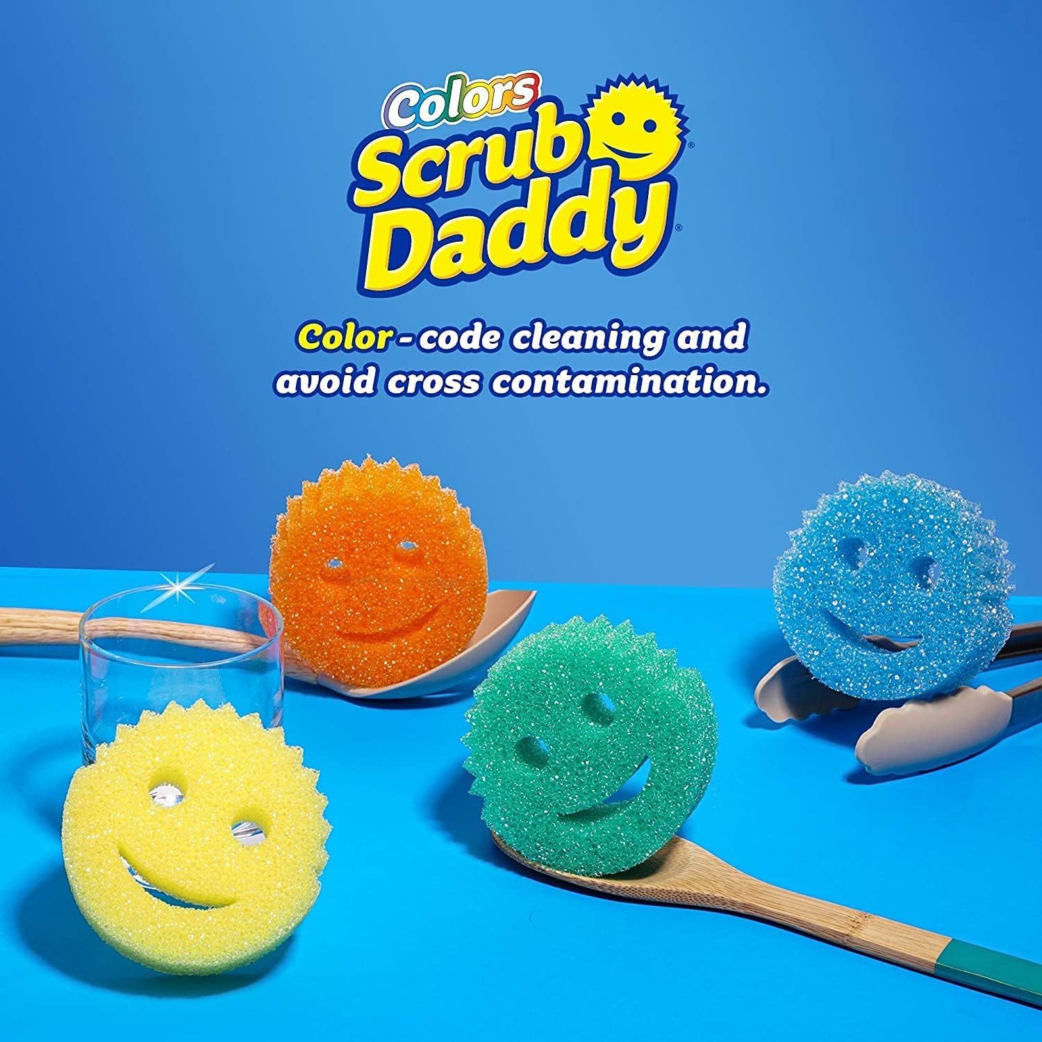 Set mút rửa chén Scrub Daddy 8 miếng