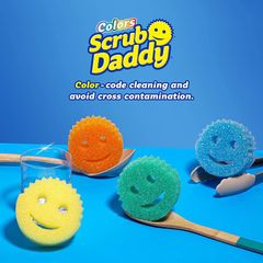 Set mút rửa chén Scrub Daddy 8 miếng