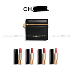 (LOẠI 2) Túi clutch Chanel 9*9*3cm + dây xích + box giấy