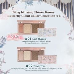 Bảng bắt sáng Flower Knows Butterfly Cloud Collar Collection 4 ô