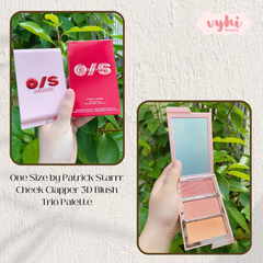 Bảng má One Size Cheek Clapper 3D Blush Trio Palette