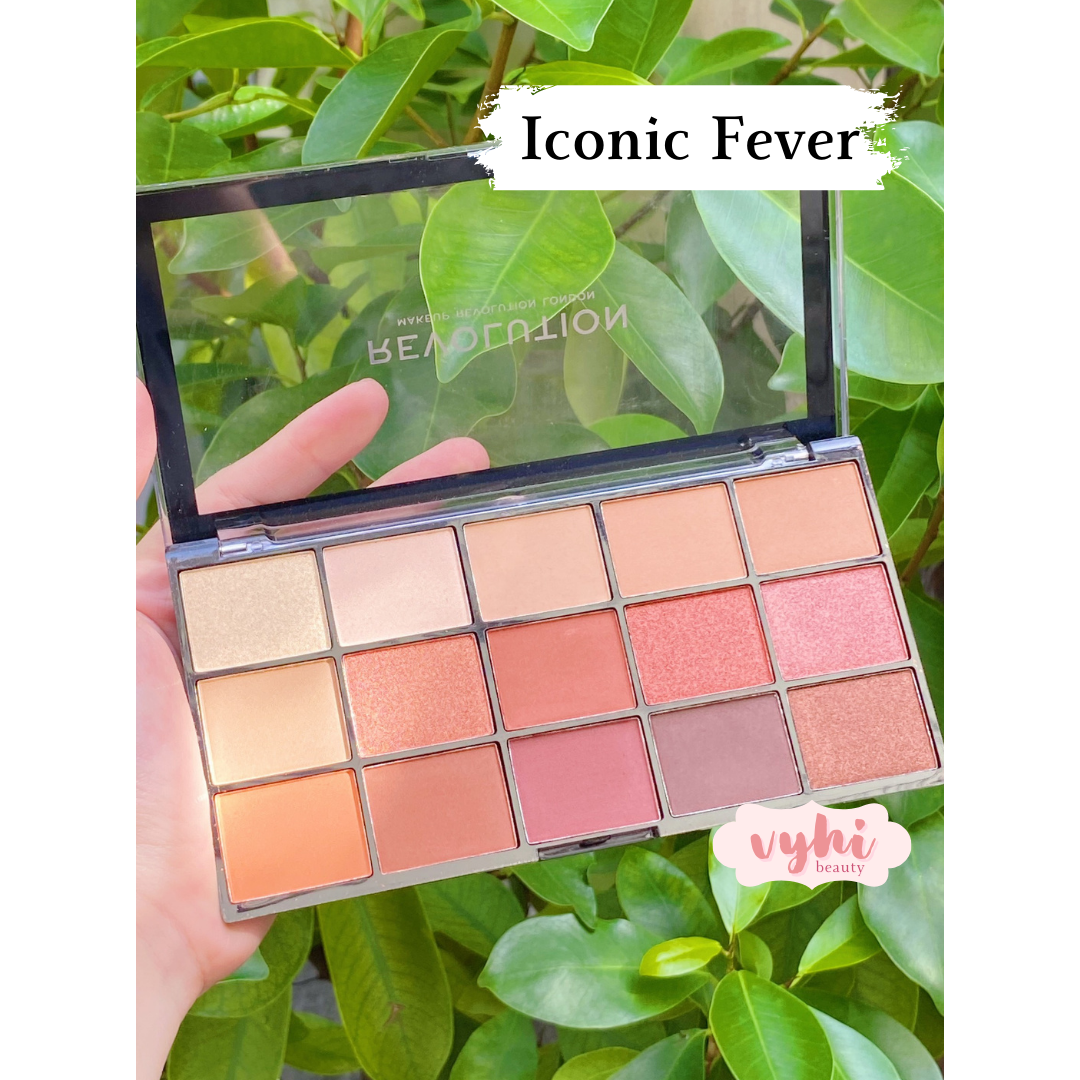Bảng mắt Revolution Reloaded Iconic Fever 15 ô