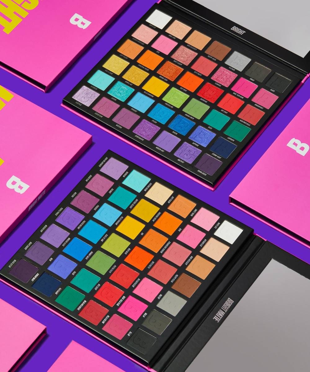 Bảng mắt Beauty Bay Bright Matte 42 ô lì – Vy Hí Beauty
