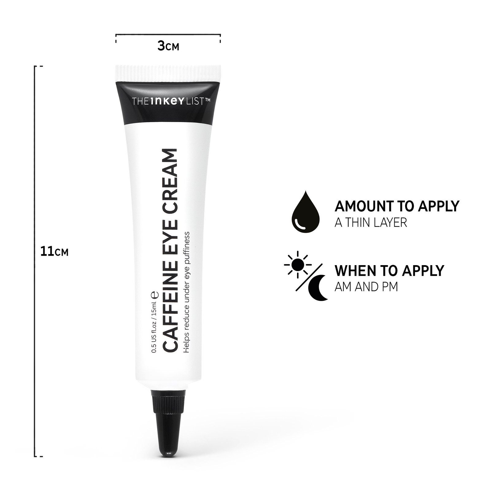 Kem dưỡng mắt Caffeine Eye Cream The INKEY List 15ml