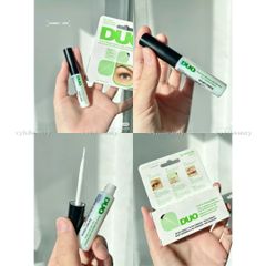 Keo dán mi Duo xanh lá - kèm đầu cọ