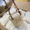 Túi cói dây rút miệng 28cm đáy 18cm