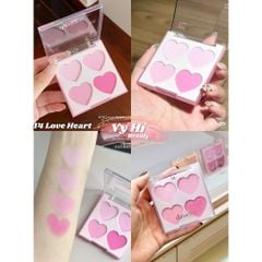 Bảng má Dasique 14 Love Heart 4 ô