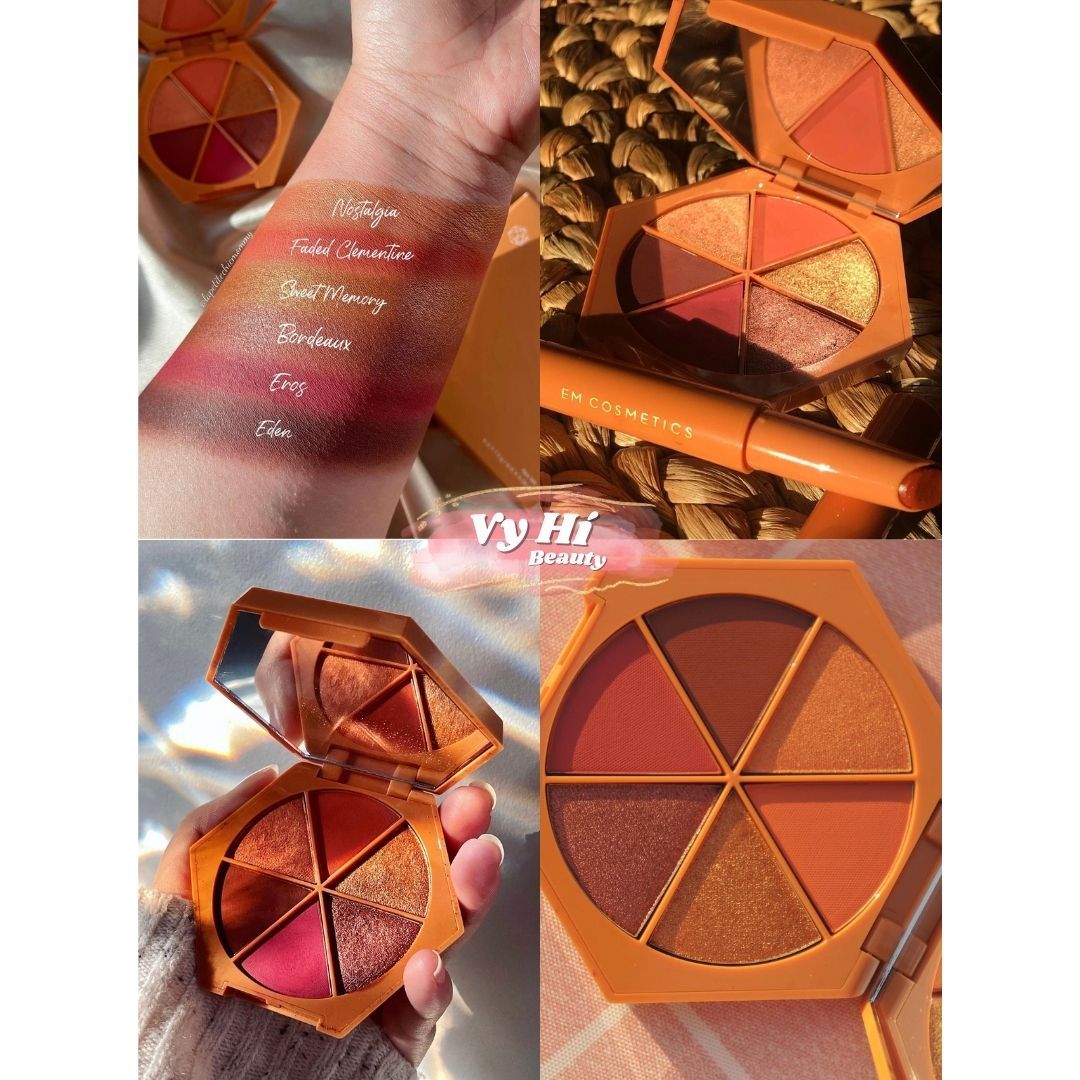 Bảng mắt Em Cosmetics Divine Skies Faded Clementine 6 ô