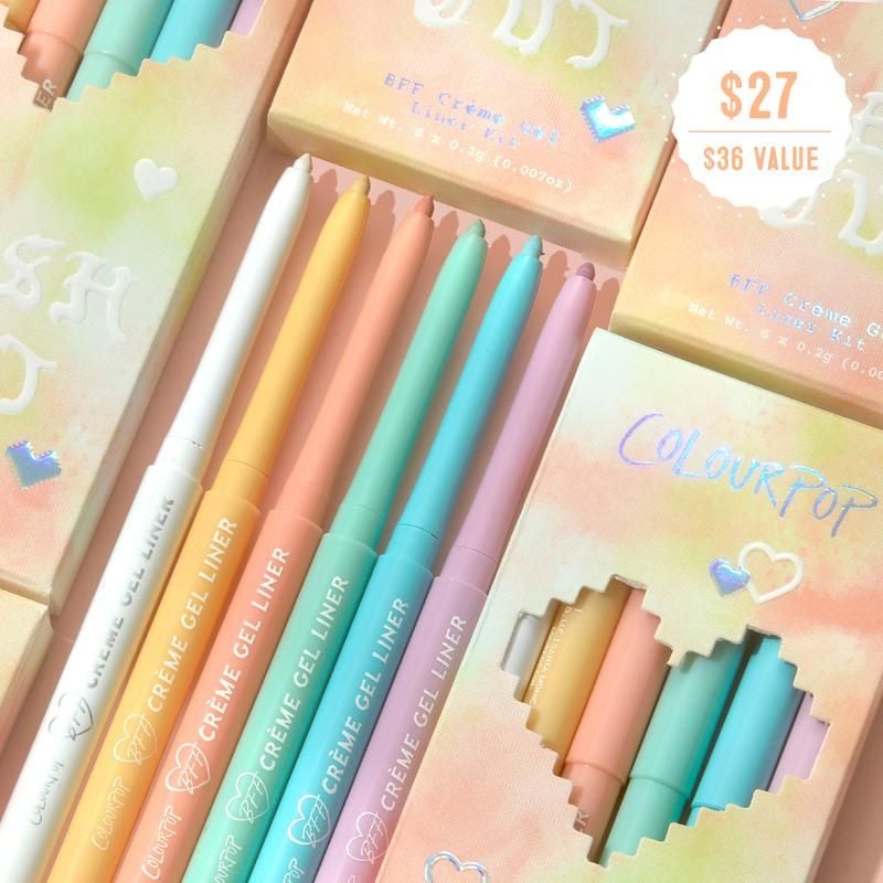 Set Kẻ mắt Colourpop Fresh Cut BFF Crème Gel Liner