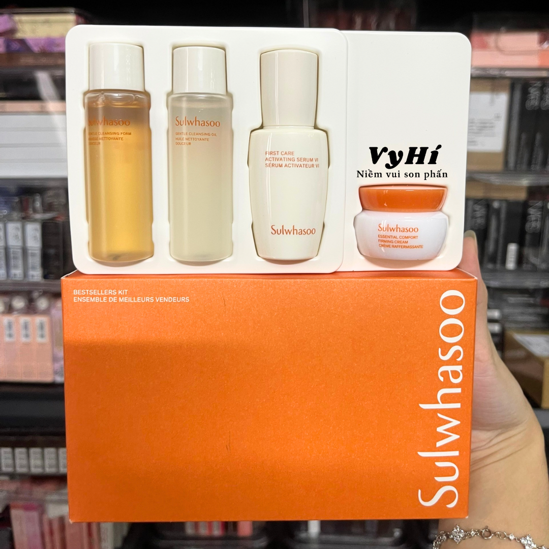 Set dưỡng da Sulwhasoo Bestsellers Kit 4 món – Vy Hí Beauty