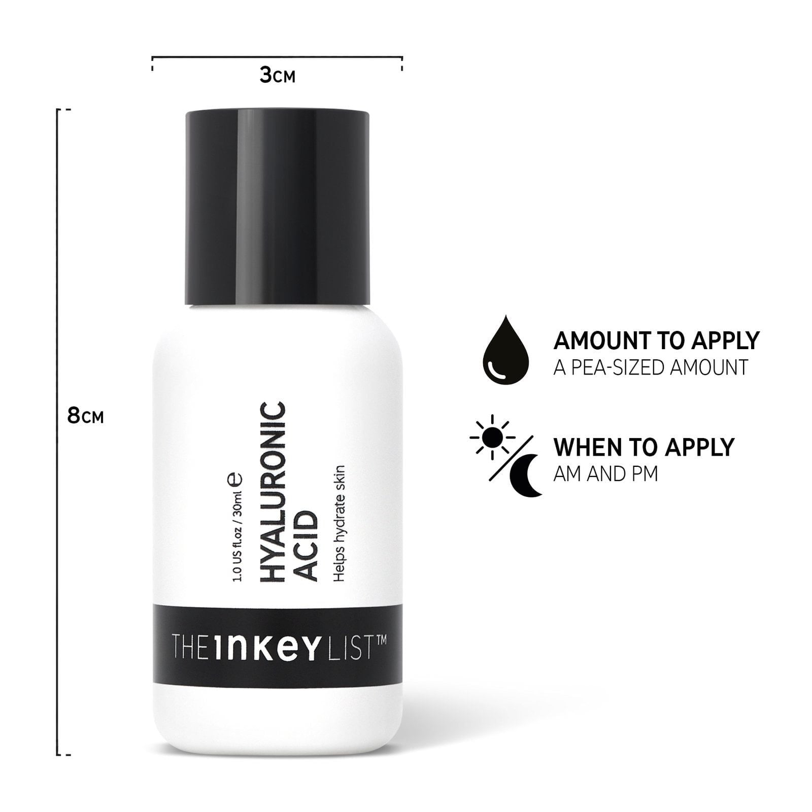 Serum Hyaluronic Acid 2% The INKEY List dưỡng ẩm 30ml