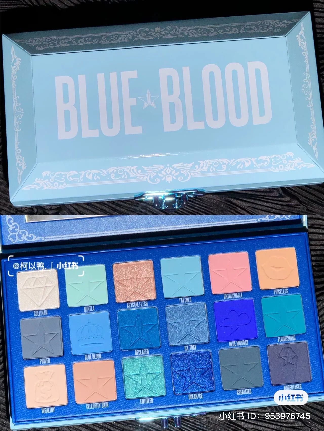 Bảng mắt Jeffree Star Blue Blood