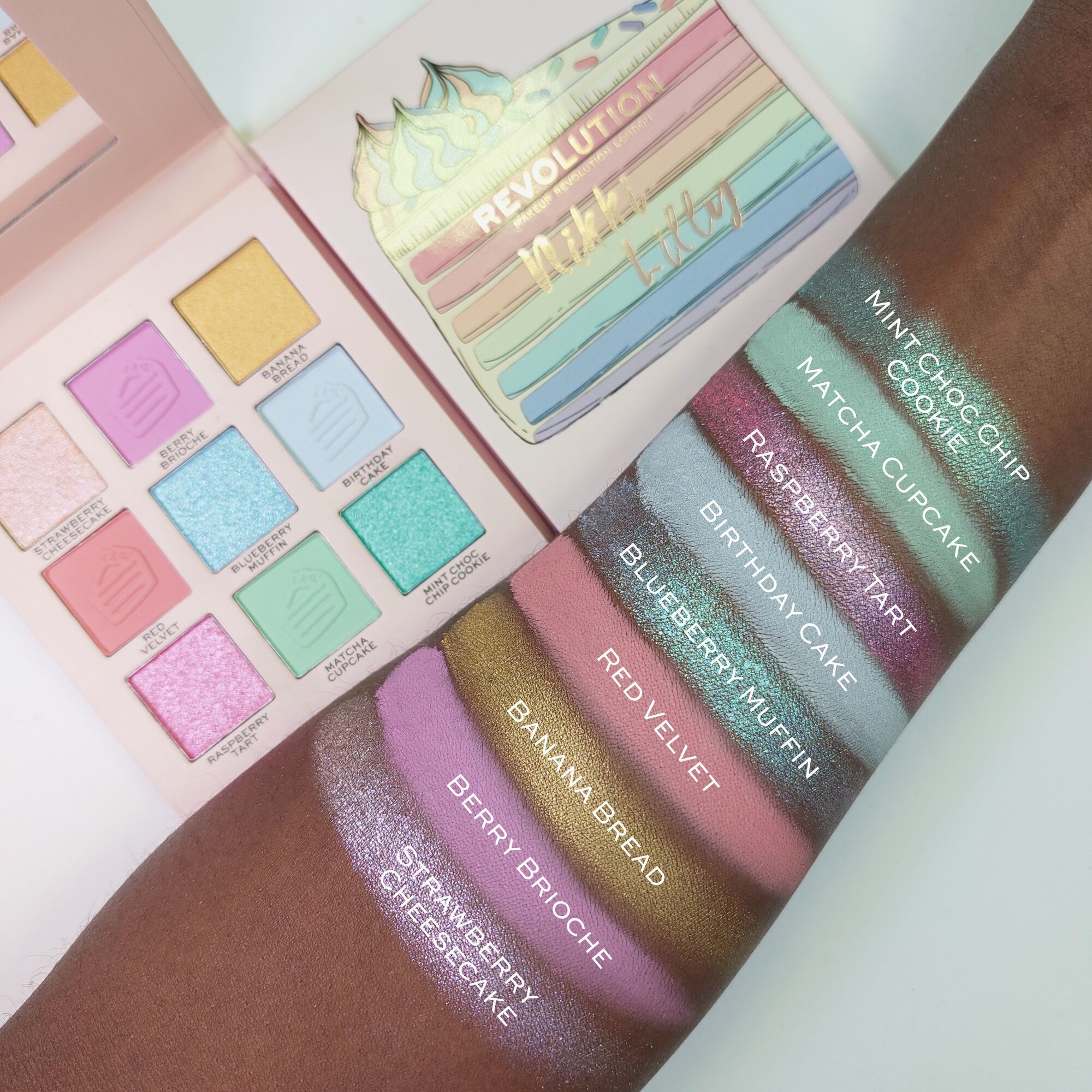 Bảng mắt Revolution Pastel Delights Tones 9 ô – Vy Hí Beauty