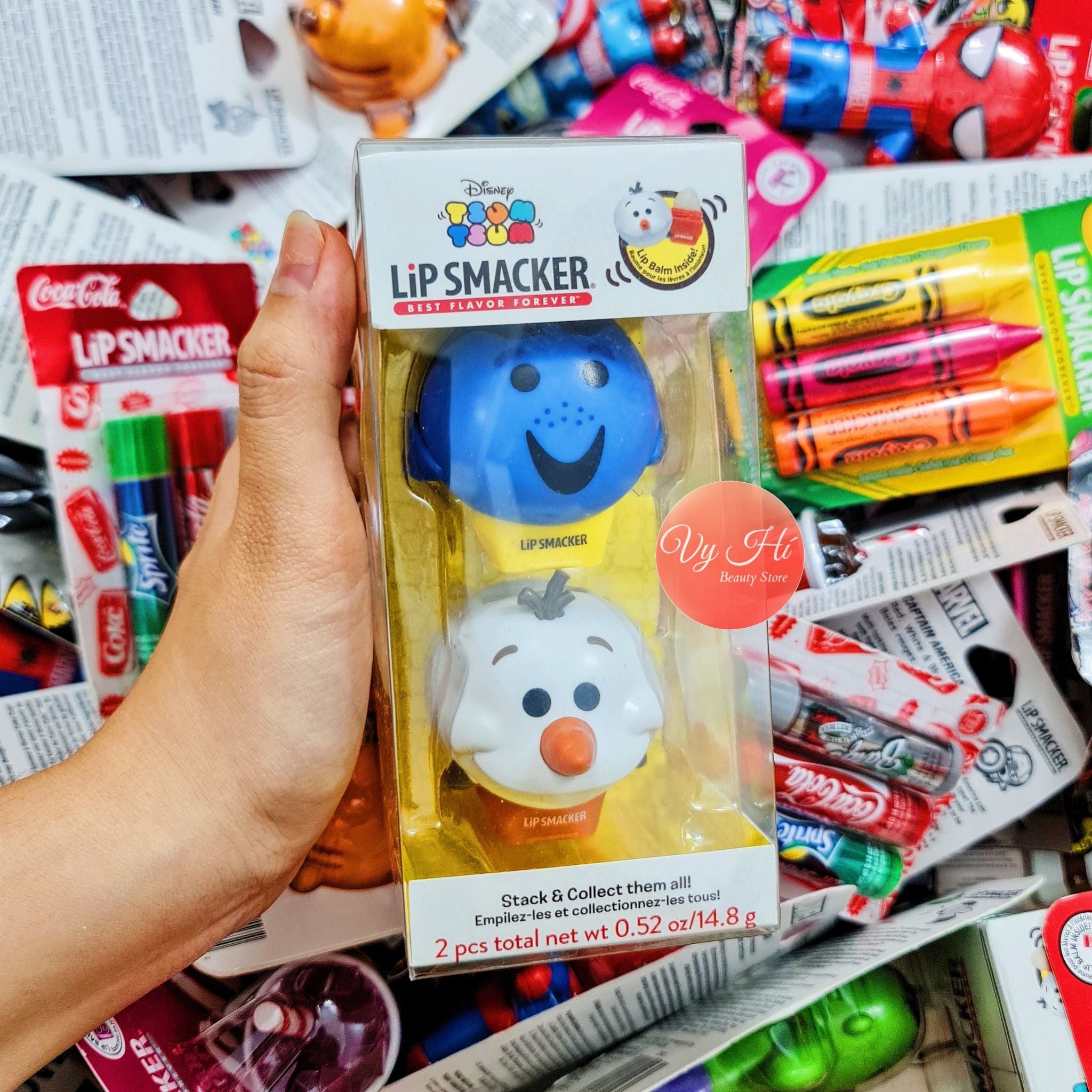 Set son dưỡng Lip Smacker Disney Tsum Tsum