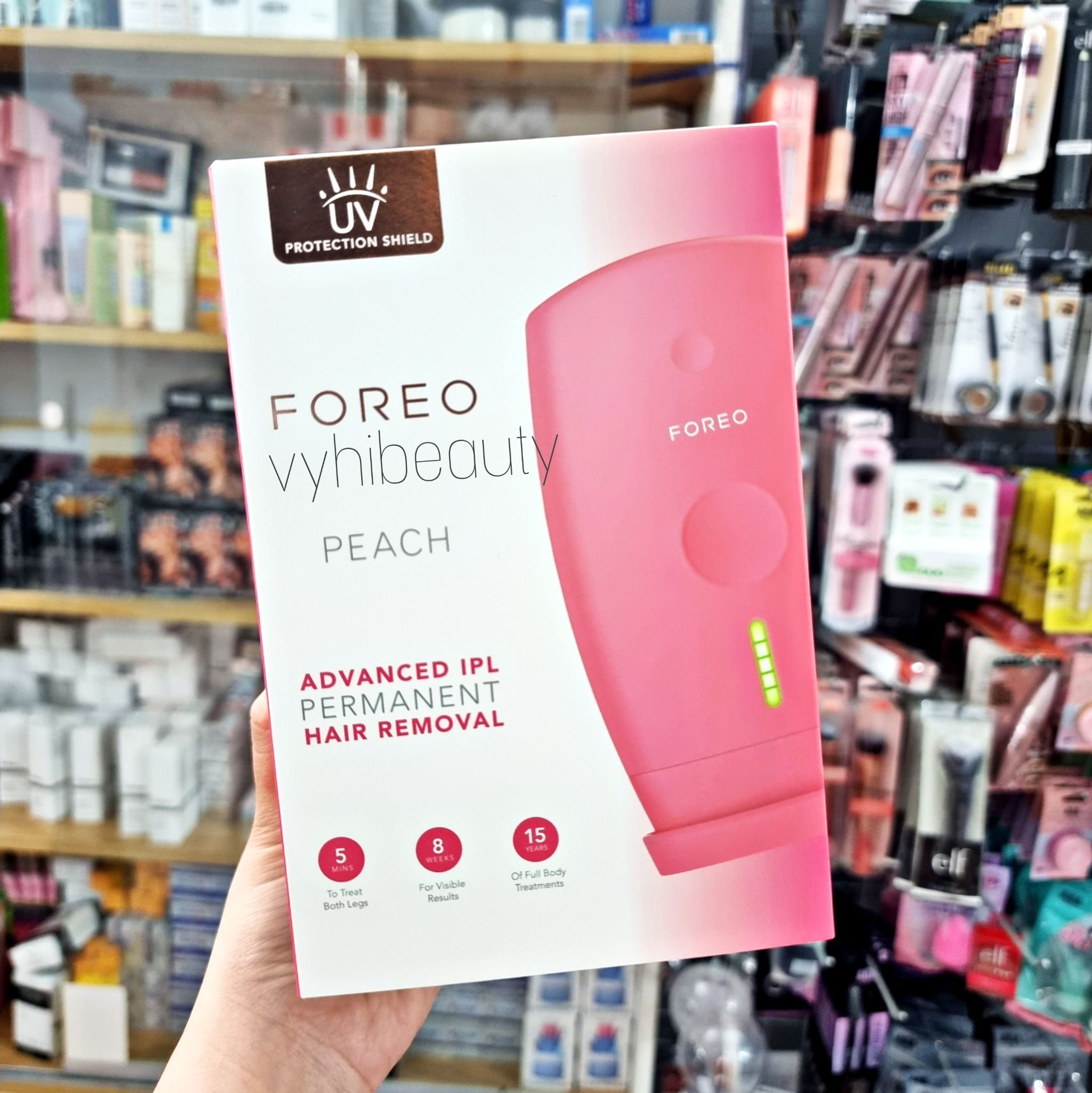 MÁY TRIỆT LÔNG FOREO PEACH HAIR REMOVAL