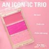 Bảng má Revolution Icon Blush gồm 2 ô phấn 2 x 3.5g + 1 ô kem 2.8g