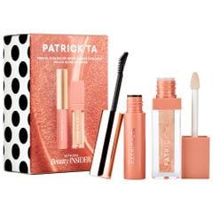 Set Patrick TA mini gồm 1 son bóng và 1 sáp kẻ mày