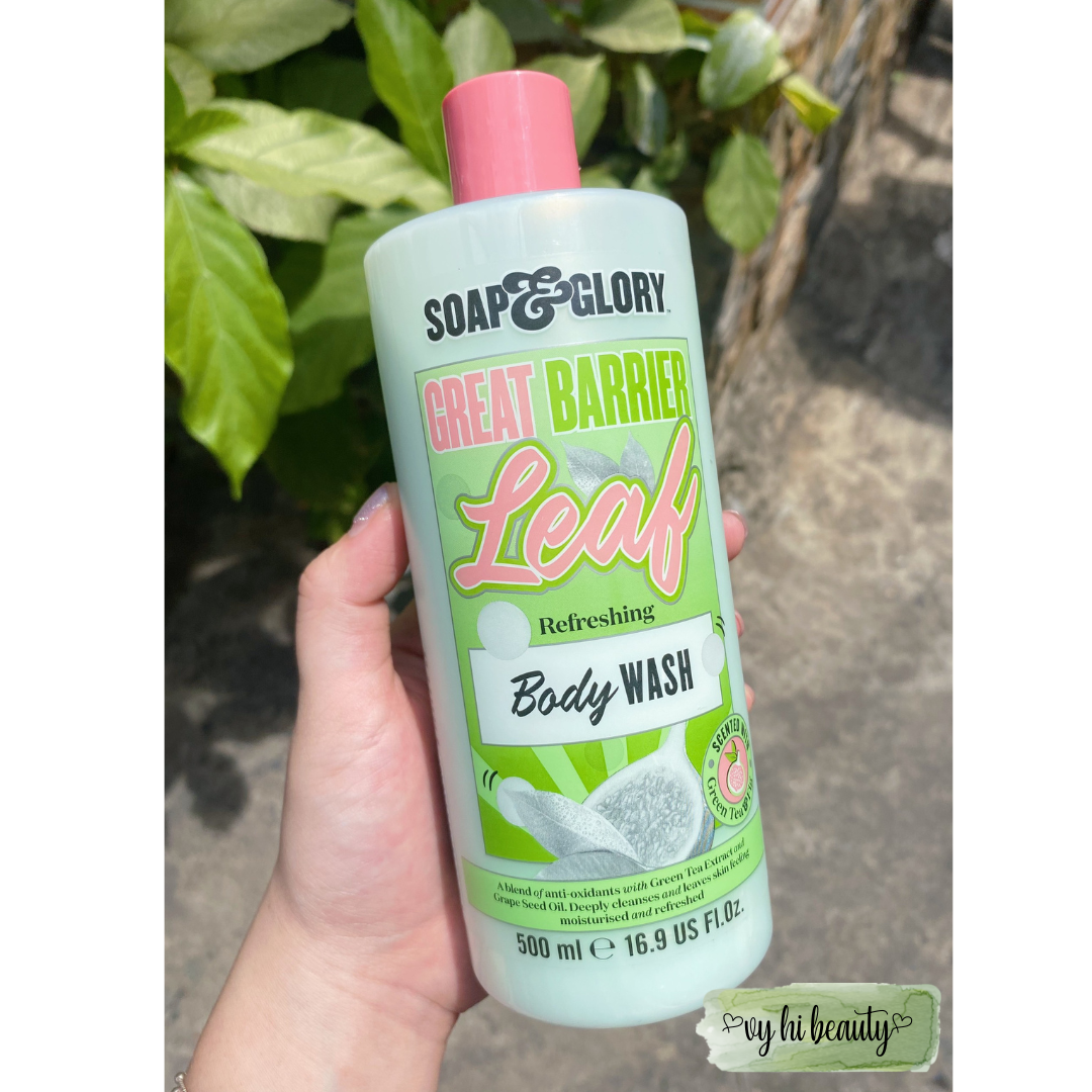 Sữa tắm Soap & Glory Leaf Body Wash 500ml nắp bật