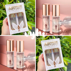 Xịt makeup Charlotte Tilbury Air Brush Flawless Setting Spray Party All Night Stay All Day 34ml - BÁN LẺ UNBOX