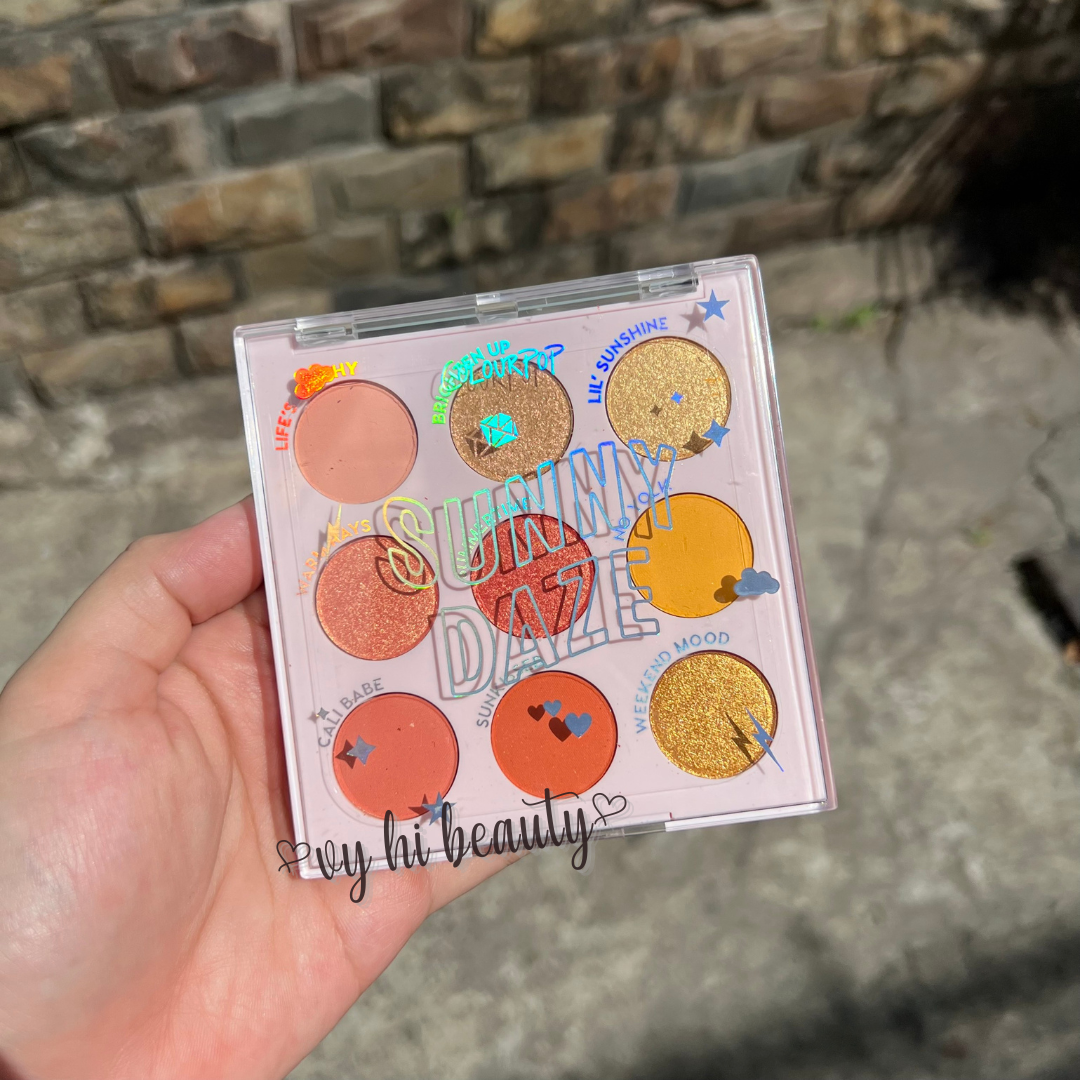Bảng mắt Colourpop Sunny Daze 9 ô - unbox