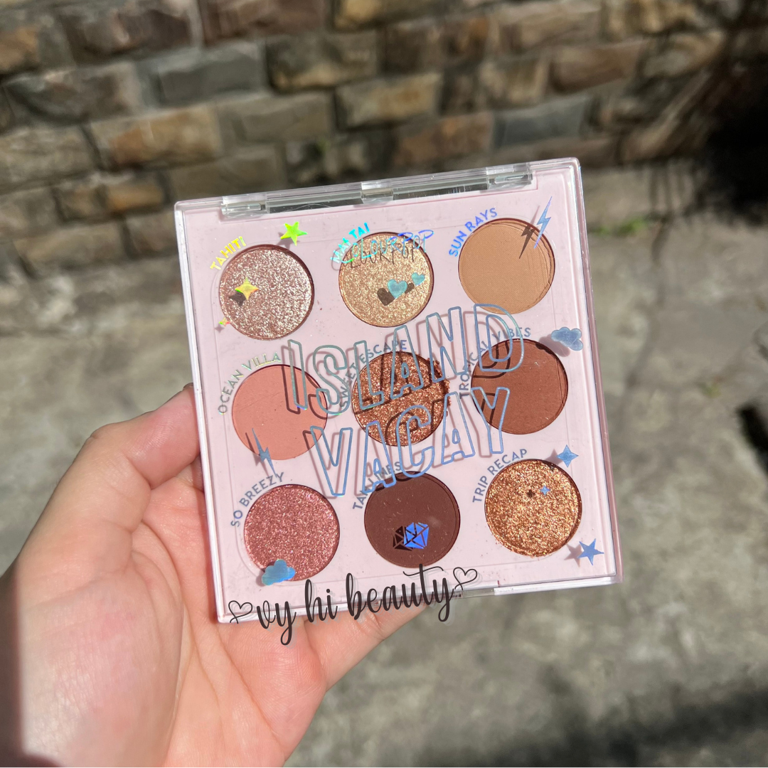 Bảng mắt Colourpop Island Vacay 9 ô - unbox