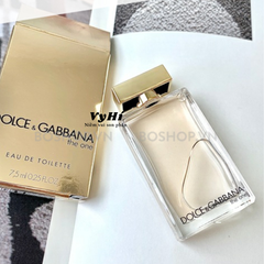 Nước hoa Dolce & Gabbana Eau de Toilette The one 7.5ml - vàng