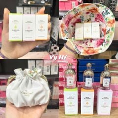 Set nước hoa Guerlain Maxigift Aqua Allegoria 3 x 7.5ml kèm box giấy + túi vải