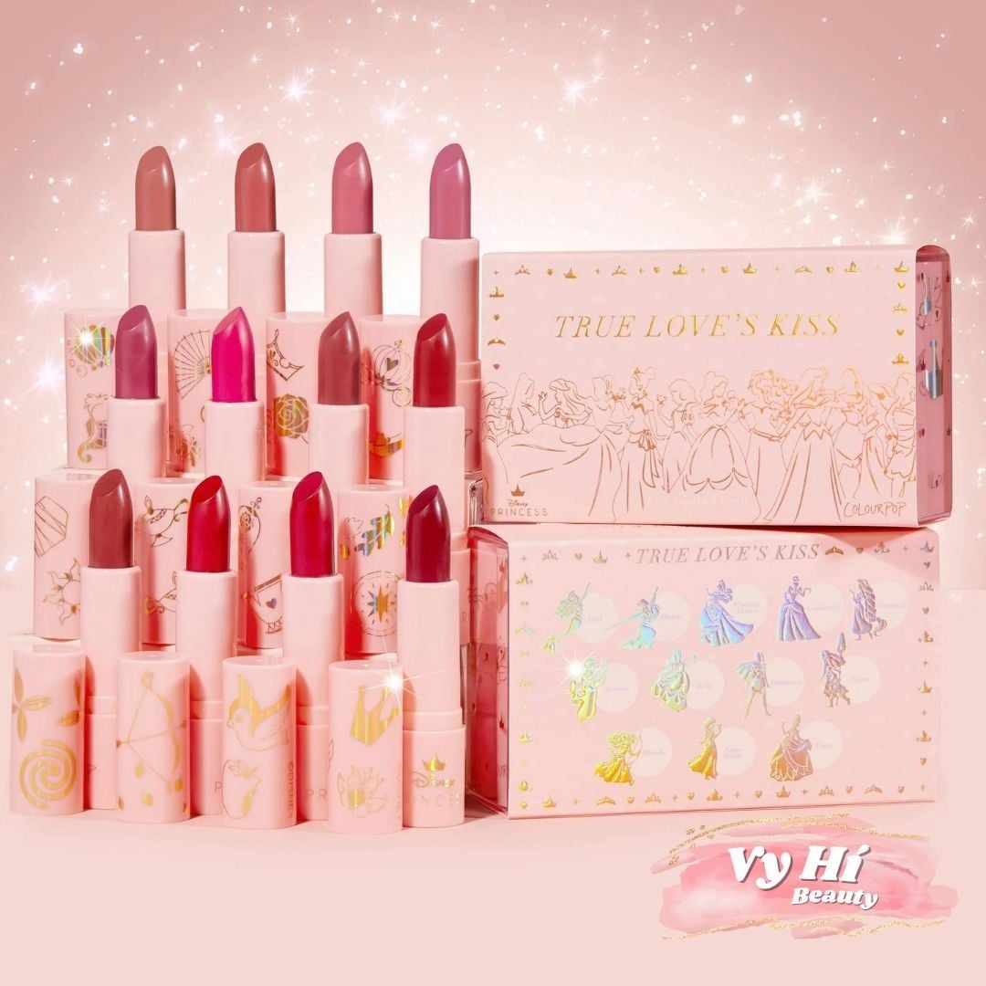 Set son Colourpop Lux Lipstick Vault True Love's Kiss 12 thỏi son full size