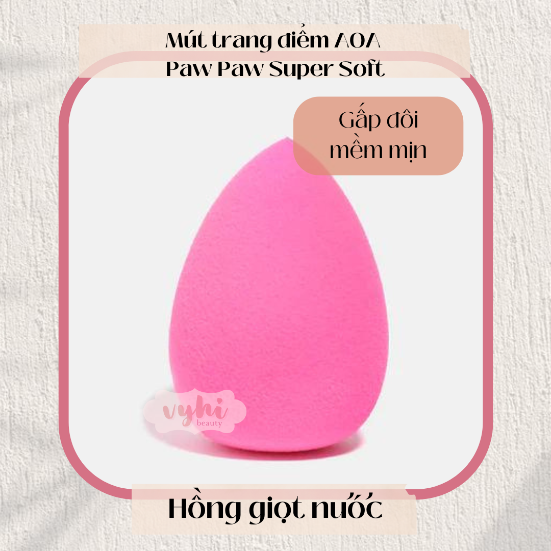 Mút trang điểm AOA Paw Paw Wonder Blender Super Soft