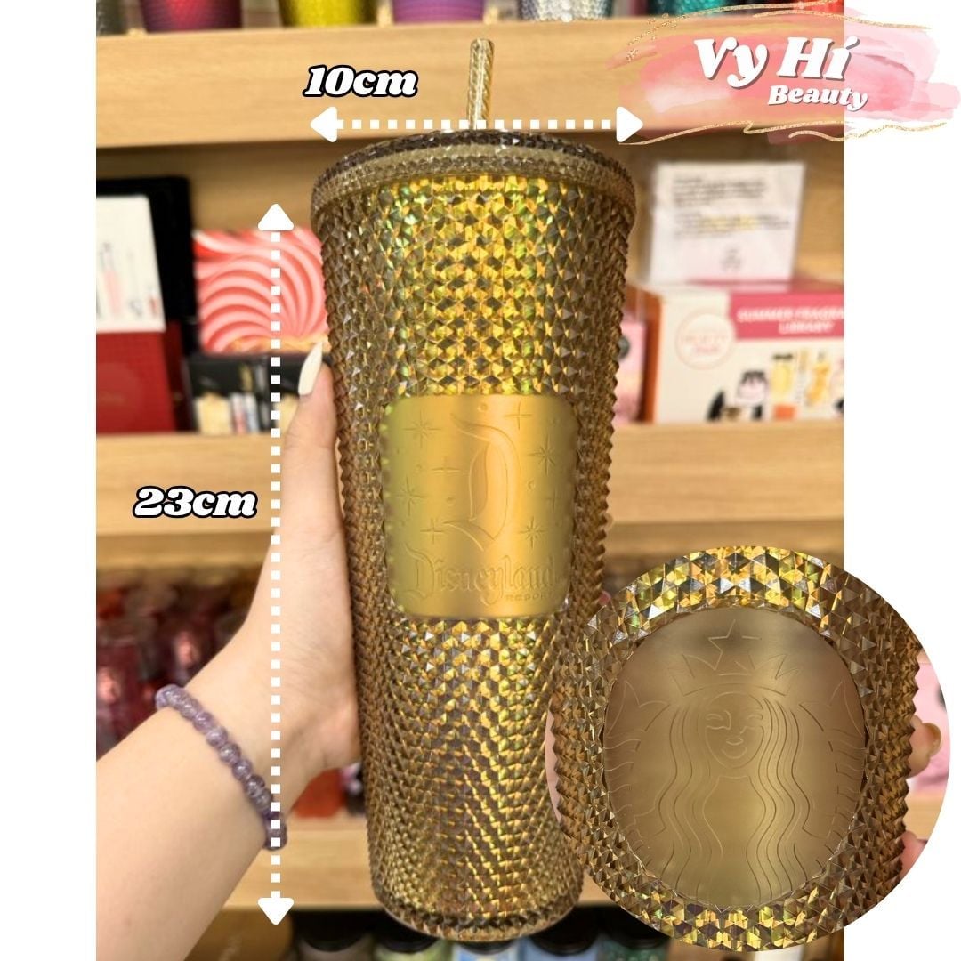 Ly Starbucks x Disney gai vàng ombre 710ml