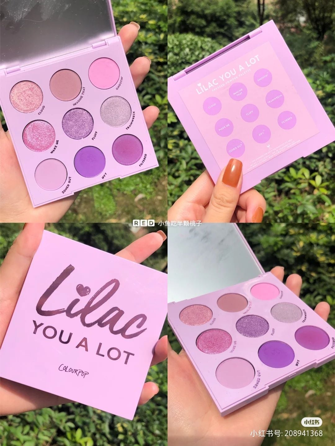 Bảng mắt Colourpop Lilac You A lot 9 ô