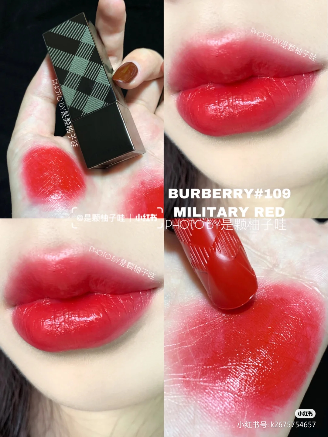 BURBERRY KISSES 113 UNION RED BURBERRY Kisses Hydrating Lip Colour
