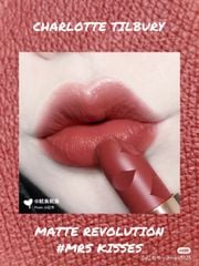 Son thỏi Charlotte Tilbury Matte revolution - Mrs Kisses unbox