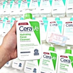 Sữa rửa mặt Cerave Hydrating Facial cho da khô