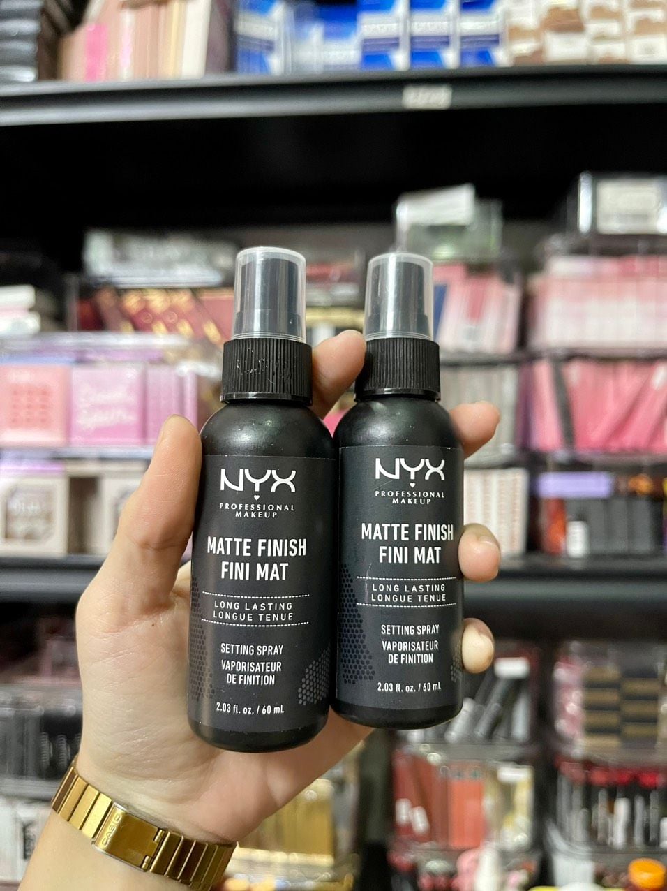Xịt makeup Nyx Matte Finish Setting Spray 60ml