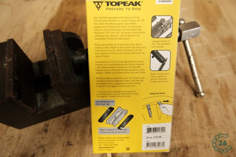  Bộ tool xe đạp Topeak HEXUS™ X 