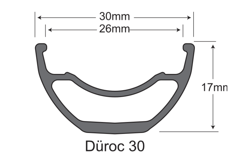  Niềng xe đạp MTB SunRingle Duroc 30 27.5 / 29 inch 