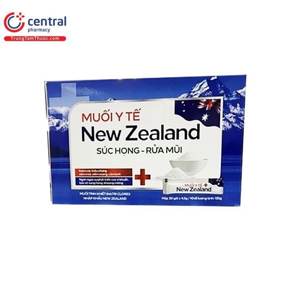  Muối y tế Newzealand hộp 30 gói 