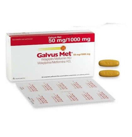  Galvus Met 50/1000 Hộp 60 viên Đức 