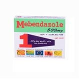  Mebendazole 500Mg 	Hộp 1 viên MEKOPHAR 