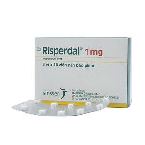 Risperdal 1mg Hộp 6 vỉ ITALY 