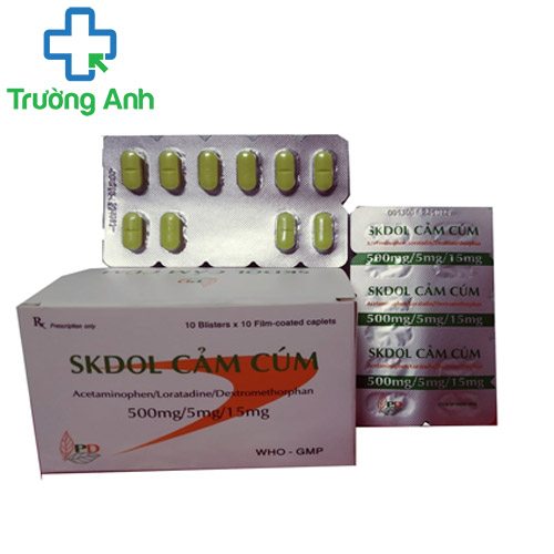 Thông tin về Thuốc Cảm Cúm Skdol