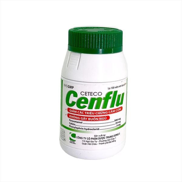  Cenflu lọ 100 viên 